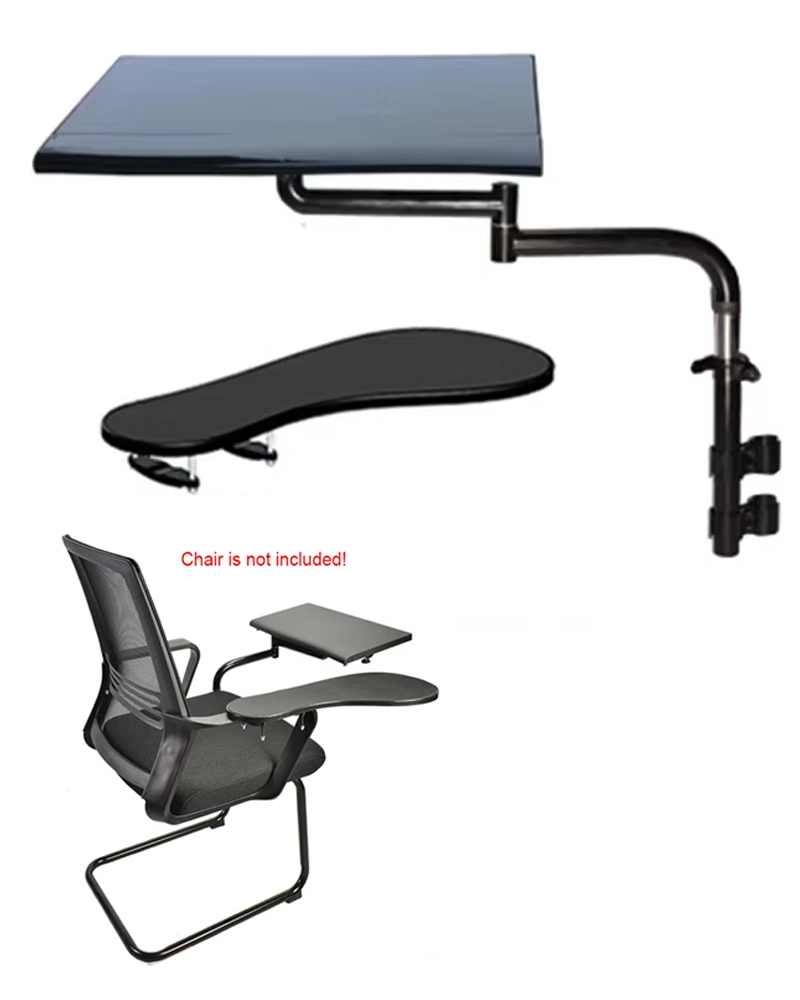 Tablet Lap Desk - Hyvarwey pełnoekranowy wielofunkcyjny łuk krzesło zaciskanie
